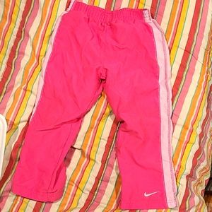 Nike size 3T girls Pink Joggers